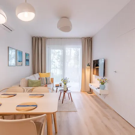 Apartamento Widok Na Morze Sloneczna Zatoka By Perlowa Przystan Rent